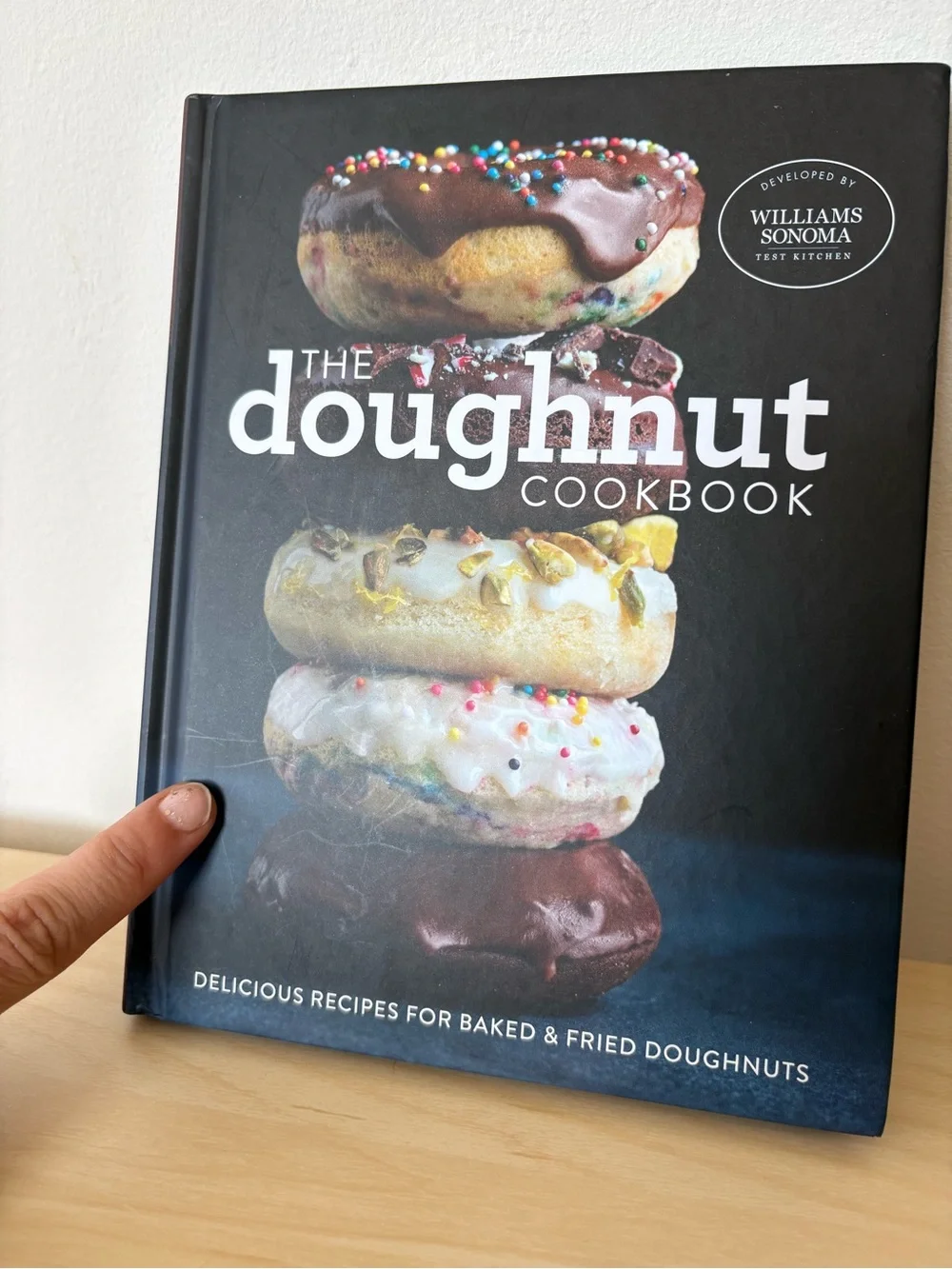 THE DOUGHNUT COOKBOOK Williams Sonoma Test Kitchen Hardcover Book Baking